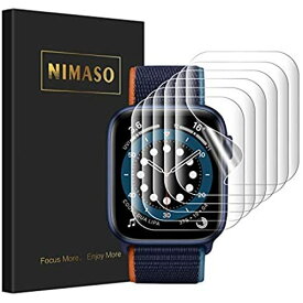 【6枚組】 NIMASO Apple Watch 44 / 42mm 用 保護 フィルム Apple Watch series SE / 6 / 5 / 4 / 3 対応 アップルウォッチ 用