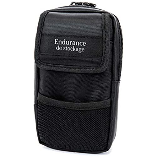 Endurance カメラバッグ用カメラアクセサリー＆スマホポーチ (ブラック) KNP6/2/BK | スマホケースのMOAセレクト