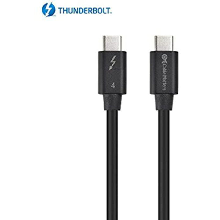 宅配便送料無料 Intel Thunderbolt 認証取 Matters ケーブル 2m Intel Thunderbolt 認証取得 Cable Matters Thunderbolt ケーブル 20 Gbps サンダーボル