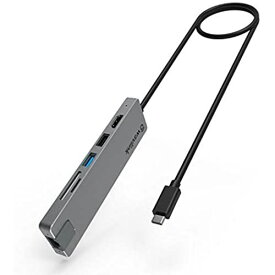 WAVLINK USB-C ハブ 7-in-1 HDMI 4K 解像度 USB C 100W充電ポート PD機能付きUSB C ハブ ドッキングステーション 4K HDMIポート RJ45ポート USB 3.0 ... Small