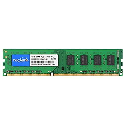 テクミヨ デスクトップPC用メモリ DDR3 1600 PC3-12800 4GB×1枚 240Pin Mac 対応 証 PC3 12800U 4GB