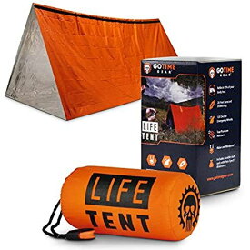 Go Time Gear LIfe Tent 緊急用 サバイバルシェルター 軽量 コンパクト 常時携帯推奨