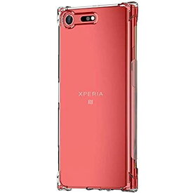 Xperia XZ premium SO-04Jケース XZ premium カバー SO-04J ケース ソフトバンクソニー米軍MIL規格 クリア 衝撃吸収ポケット内蔵 TPU 高透明 エアークッションで四隅を保護 全面 クリア 衝撃 吸収 指紋防止 超薄型 軽量 耐衝撃 レンズ保護 滑り止め シンプル【透明】