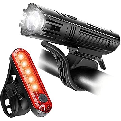 自転車 テールライト USB充電 LEDライト ライト 高輝度 USB充電式 セット 軽量 LED クロスバイク 国内正規総代理店アイテム 自転車ライト ロードバイク 豪華ラッピング無料