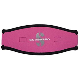 マスクストラップカバー スキューバプロ SCUBAPURO MASK STRAP COVERS ピンク&ブラック