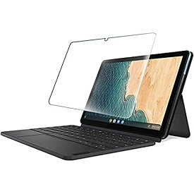 for Lenovo IdeaPad Duet Chromebook 10.1 専用 ガラスフィルム 強化ガラスフィルム 耐指紋 撥油性 表面硬度9H ラウンド加工処理 飛散防止処理 高透過率 光沢表面仕様 画面保護 ...