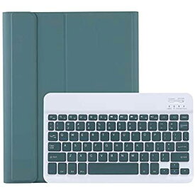 人気 2020年型 iPad 10.2キーボードケース 第8世代 第7世代 Apple Pencil収納可能 ワイヤレスBluetooth キーボード 分離式 iPad 7 iPad8ケース 超軽量 手帳型 可愛い ... iPad10.2（2019/2020） 深緑