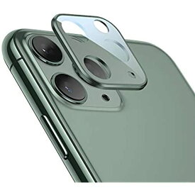 iPhone 11 Pro Max用の高品質リアカメラレンズ強化ガラスフィルムバックスクリーンプロテクターリング (?) ?