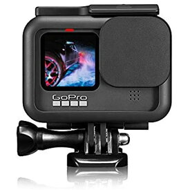 【Taisioner】GoPro HERO9 Black用 保護フレーム+シリコンレンズカバー 直接充電 スポーツカメラアクセサリー ブラック