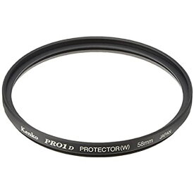 Kenko 58mm ケンコー PRO1Dプロテクター(W)【アウトレット】化粧箱無し 黒枠