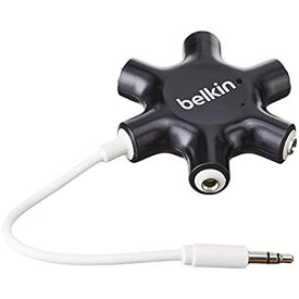 BELKIN ロックスター マルチヘッドフォン スプリッタ （ブラック） 並行輸入品