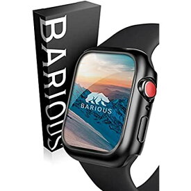 BARIOUS BARIGUARD3 for AppleWatch アップルウォッチ用 防水 保護ケース マットブラック Apple Watch Series6 Series5 Series4 SE 対応 40mm