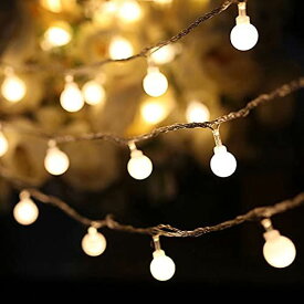 BQuel イルミネーションライト LED ストリングスライト 40星 6m 点滅 点灯 電池式 防水防塵仕様 フェアリーライト 調光可能 ガーデンライト 屋内・屋外兼用 LED クリスマス装飾 飾り ジュエリーライト
