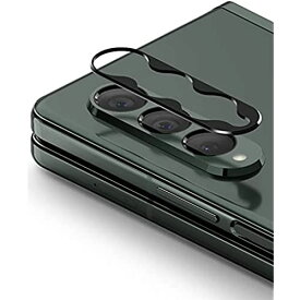 【Ringke】Galaxy Z Fold3 [SC-55B SCG11] カメラ レンズ 保護 カバー リング アルミニウム製 貼り付け簡単 スクラッチ防止 剥がれ防止 [Camera Styling Black]