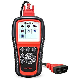 Autel OBD2 故障診断機 日本語 自動車 bmw ベンツ 日産 トヨタ ABS/SRS/エンジン/トランスミッション/オイルリセット MD802のDIY版-Diaglink 車 診断機