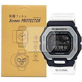 【3枚入】CASIO G-LIDE GBX-100-1JF G shock対応腕時計用品質液晶保護フィルム透過率キズ防止気泡防止貼り付け簡単