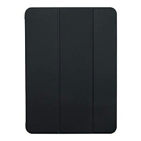 BUFFALO iPad Pro 11インチ用ハイブリッドマットレザーケース ブラック BSIPD2011CHLBK