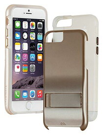 Case-Mate iPhone6s Plus / iPhone6 Plus 5.5 inch 両対応 Hybrid Tough Stand Case, Gold/Clear ハイブリッド タフ スタンド ケース,
