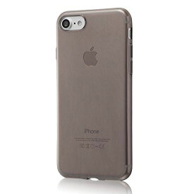 レイ・アウト iPhone7 ケース TPUソフトケース 極薄0.8mm /ブラック RT-P12TC7/B
