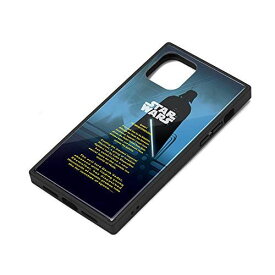 プレミアムスタイル PG-DGT19A31DV(ダース・ベイダー) iPhone 11 Pro用 ガラスハイブリット