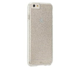 Case-Mate iPhone6s Plus iPhone6 Plus 5.5 耐衝撃 シアー グラム ケース シャンパン ゴールド キラキラ 透明 ラメ CM031439