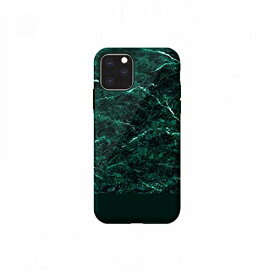 iPhone11 Pro ハイブリッドケース 綺麗目で が漂う 美しい大理石調デザインケース/Marble series case/グリーン