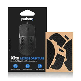 Pulsar Gaming Gears Xlite/Xlite Wireless/Xlite V2 Wireless 用 アンチスリップ マウス 滑り止め テープ セット ポリマー 極薄 0.5mm