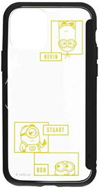 グルマンディーズ 『怪盗グルー/ミニオンズ』シリーズ SHOWCASE+ iPhone12/12 Pro(6.1インチ)対応ケース フレーム MINI-227A グレー