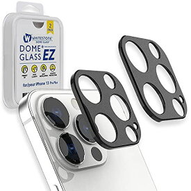 [2枚セット] [EZ Camera Protector] カメラフィルム、カメラ保護フィルム （簡単な貼り付け、衝撃防止、ラウンドエッジ加工）(iPhone13 Pro Max用）