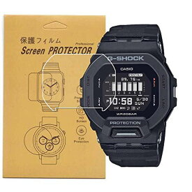 【3枚入】CASIO G-SQUAD GBD-200 GBD-200-1JF対応腕時計用液晶保護フィルム透過率キズ防止気泡防止貼り付け簡単