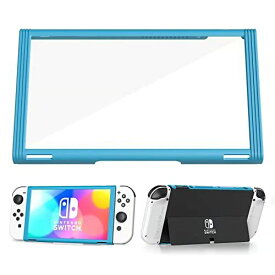 Wiki VALLEY Switch 有機ELモデル用 保護フィルム Switch OLED ガラスフィルム 7インチ 2021年発売 画面エッジ保護付きフィルム 全面保護 高透過率 撥水撥油 飛散防止