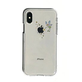 Dparks iPhone XS Max ケース ソフトクリアケース タイニーフェアリー アイフォン カバー ワイヤレス充電対応 6.5インチ DS14873i65