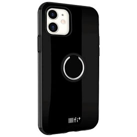 グルマンディーズ IIIIfit (ring) iPhone11/XR(6.1インチ)対応ケース ブラック IFT-55BK