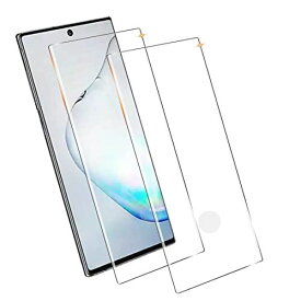 【2枚セット】For Galaxy Note 10 Plus ガラスフィルム 高透過率 対応 Galaxy Note10+ SC-01M SCV45 強化ガラス ギャラクシーノート10プラス galaxynote10