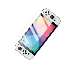 yufulai Switch OLED強化ガラス 保護フィルム 日本硝子 硬度9H 指紋防止 スイッチ OLED 液晶フィルム Switch PRO 2021対応