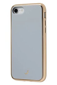 salisty iPhone SE(第3世代/第2世代)/8/7 ケース 耐衝撃 マットカラー (パウダーブルー)【 スマホケース カード収納 iPhoneSE3 iPhone SE2 iPhone7 iPhone8 ...