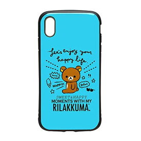 San-X Collection iPhone XR用 ハイブリッドタフケース [リラックマ/リラックマスタイル（ロゴ）] YY02604