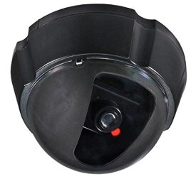オーム電機 防犯・監視カメラ ブラック 商品サイズ:直径10.2×奥行7cm