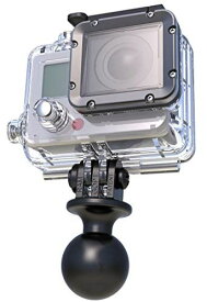 ラムマウント RAM MOUNTS 【アダプター1.0"】カメラアダプター for GoPro [1インチ] ゴープロ 車載用など RAP-B-202U-GOP1