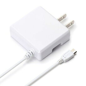 プレミアムスタイル iCharger micro USB コネクタ AC 充電器 出力 1A ケーブル長 2m ホワイト PG-MAC10A02WH