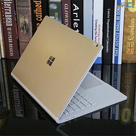 Microsoft Surface Book 2 Core i5 モデル 保護 フィルム 保護フィルムキット 本体/背面/パッド保護一式 プロテクターフィルムステッカー|%%%|硬度4H 防水 キズ防止 防塵 ゴールド