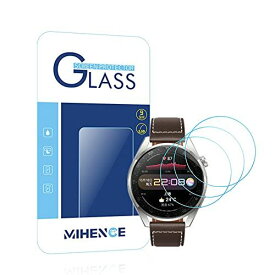 【3枚入り】 Mihence Compatible with WATCH 3 Pro 48mm eSIM 保護フィルム|%%%| 9H ガラス保護フィルム 対応 Huawei Watch 3 Pro 48mm eSIM