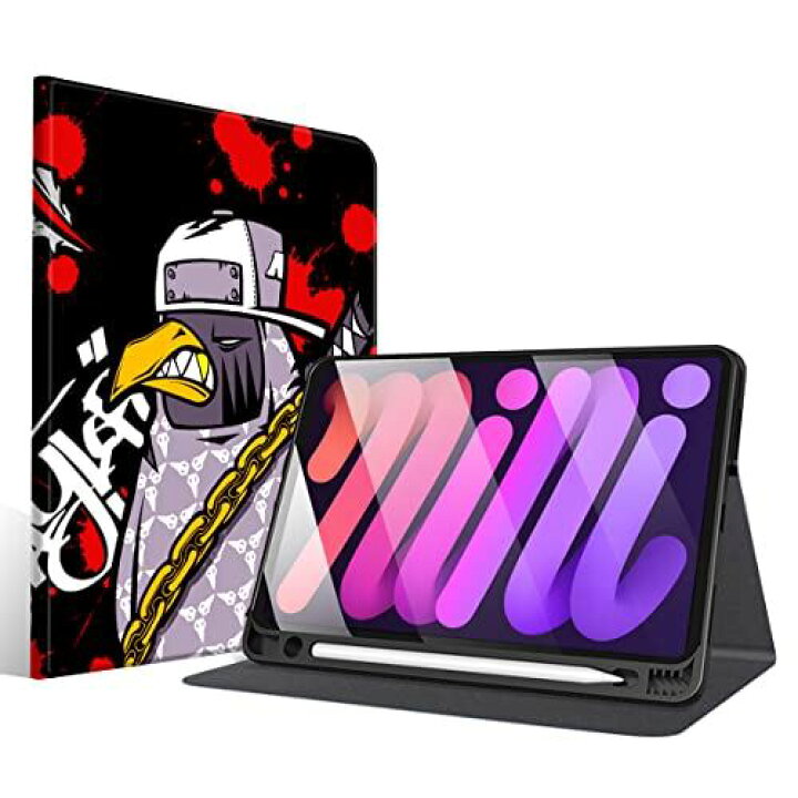 楽天市場 Ipad Mini6 ケース 21 スマートカバー スタンド機能 耐衝撃 軽量 全面保護 防塵 防水ケース Pencil収納可 内蔵ペントレイデザイン 人気 アニメ カラス キャラクター 通用キャラクター おしゃれ Ipad Mini 6 ケース Moaセレクト