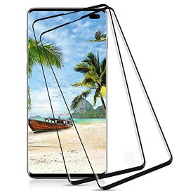 Samsung Galaxy S10 Plus 用 ガラスフィルム 3D 全面保護 強化ガラス 保護フィルム ... 3D-S10 Plus