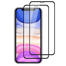 【2枚セット】iPhone 11 / iPhone XR 用 ガラスフィルム iPhone 11 / XR 液晶保護フイルム ...