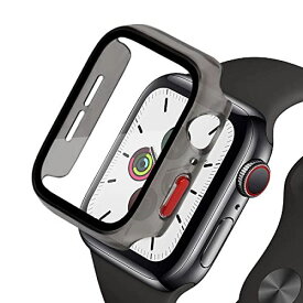 【2022改良ケース】対応 Apple Watch Series 6 44mm / SE 44mm カバー ケース Apple Watch Series 5 44mm / Series 4 44mm 保護ケース ... ブラック