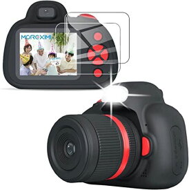 【Midbowl】(2枚) MOREXIMIキッズカメラ トイカメラ 2.0/2.4インチ 保護フィルム PET製 6H・縁を浮かない・高透過率・超薄型・指紋防止・画面鮮やか高精細・貼り付け簡単（非-ガラス素材）