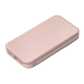 Premium Style iPhone14Pro 用 ガラスフリップケース [ピンク] PG-22QGF04PK