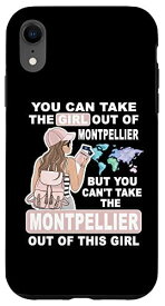 iPhone XR モンペリエ市のクールな少女 - 誇り高きモンペリエガール スマホケース
