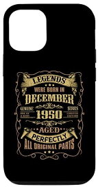 iPhone 12/12 Pro 1950年12月に誕生した72歳の誕生日の伝説。 スマホケース